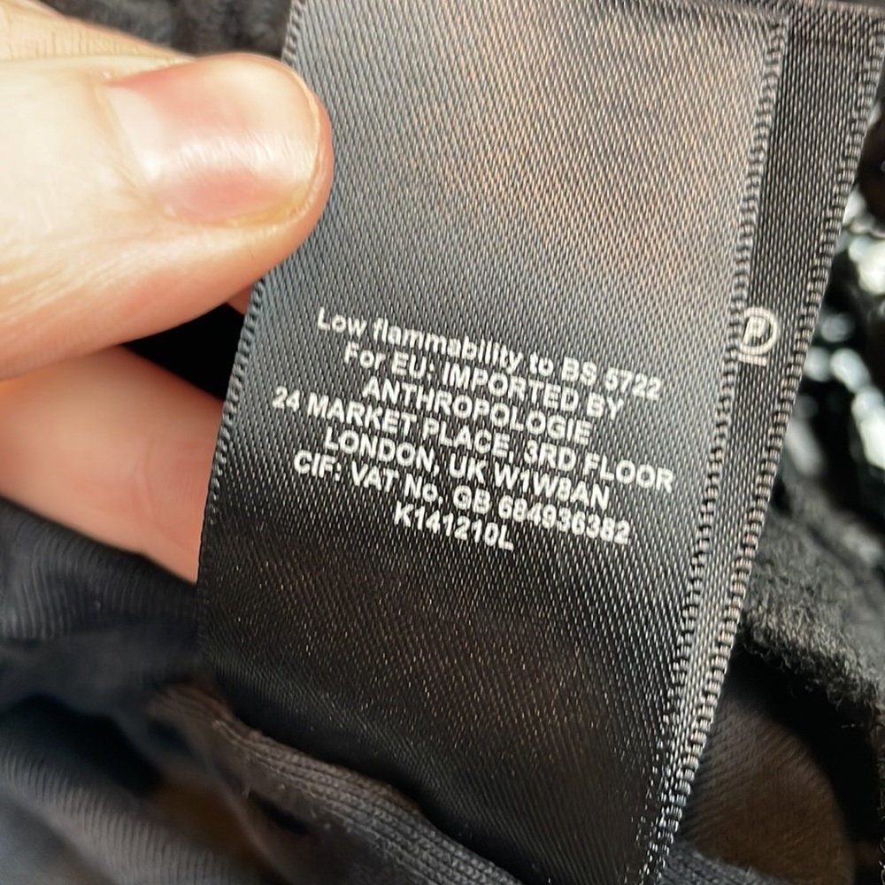 Anthropologie Lili’s Closet Black Lace Cropped Zip Up Jacket XS - Picture 7 of 9